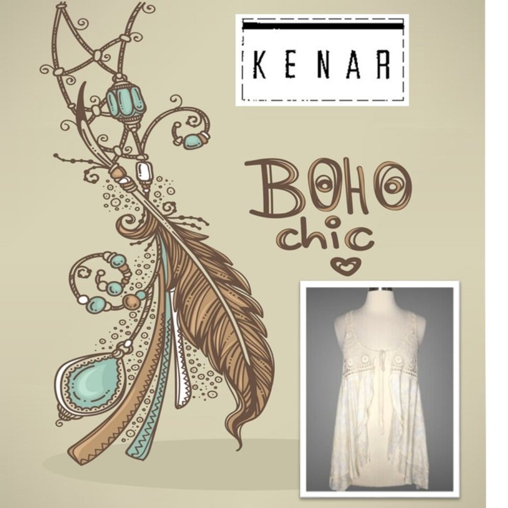 Boho Chic Crochet  Vest